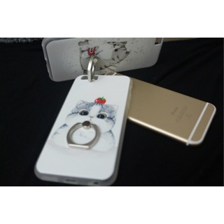 『P.C.P』現貨 貓咪指環扣手機殼 iphone6 /iphone6 plus