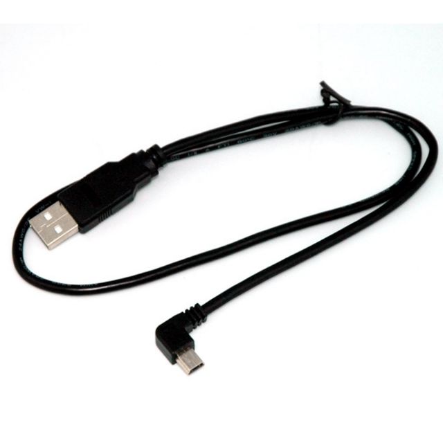 【保固一個月】USB 2.0 A公-迷你5Pin 黑90度L型彎頭 60cm/1m/1.8m/3m/5m