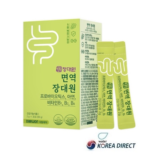 韓國直送  Daewon 30億Probiotics生乳酸菌 益生菌2g 30包60包（穀物味）
