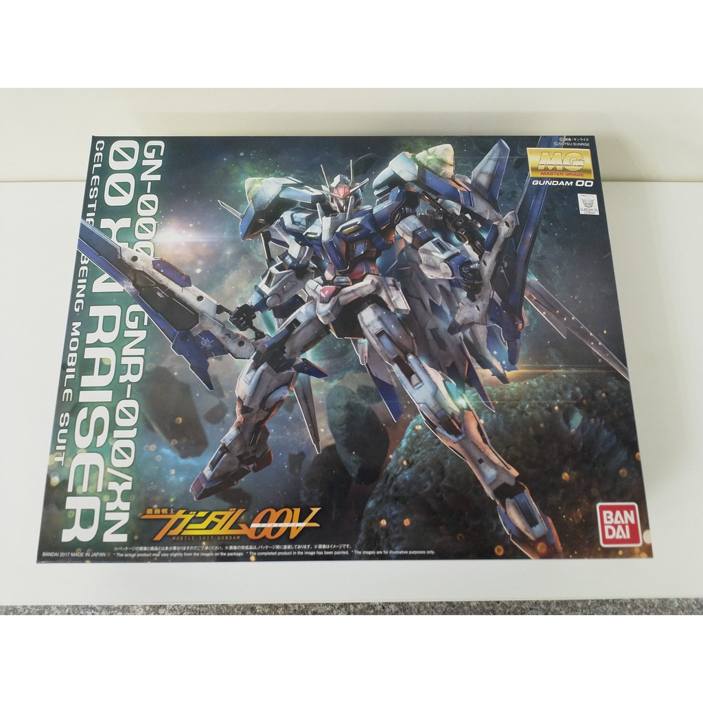 萬代 MG GN-0000+GNR-010/XN 00 XN RAISER 00鋼彈+斬擊戰機 強化戰機 斬擊強化模組