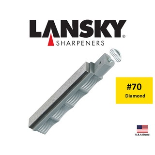 Lansky美國專業定角磨刀器磨刀系統配件 -Diamond金鋼砂70番平面磨刀石【LSLDHXC】