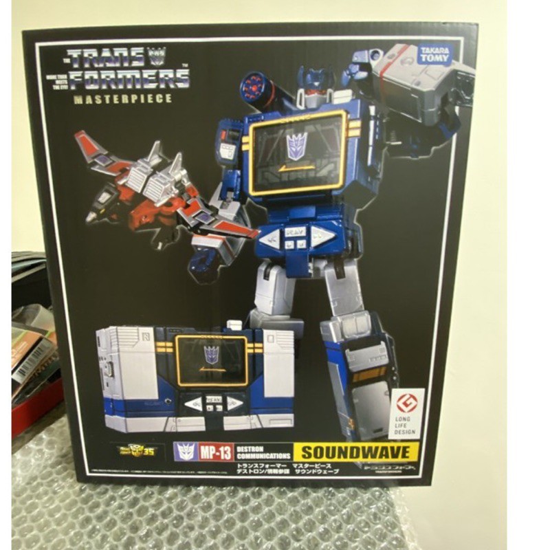 變形金剛 MP-13 音波 代理版 soundwave 聲波 磁帶 MP13 地球崛起 圍城 大師