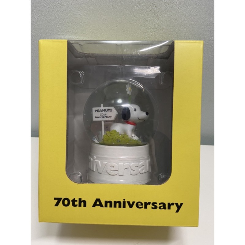 日本Snoopy史努比博物館紀念水晶球