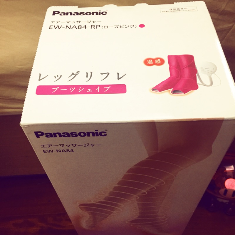 松下Panasonic EW-NA84美腿儀 Panasonic腿部按摩器足療加熱瘦腿美腿儀➕除毛儀