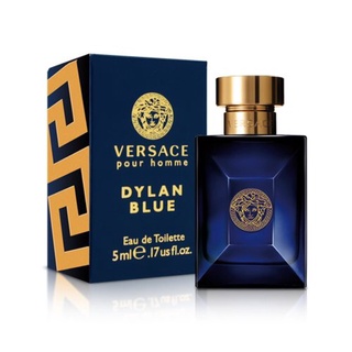 Versace 凡賽斯 狄倫‧正藍男性淡香水5ml沾式小香