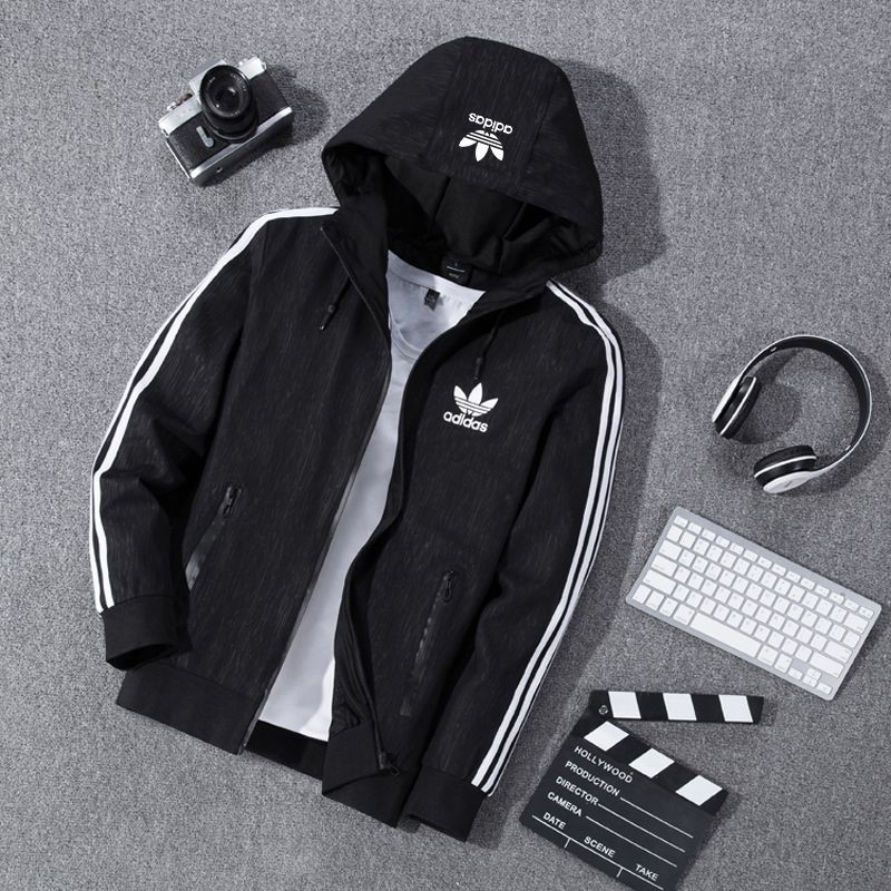 adidas curated black jacket