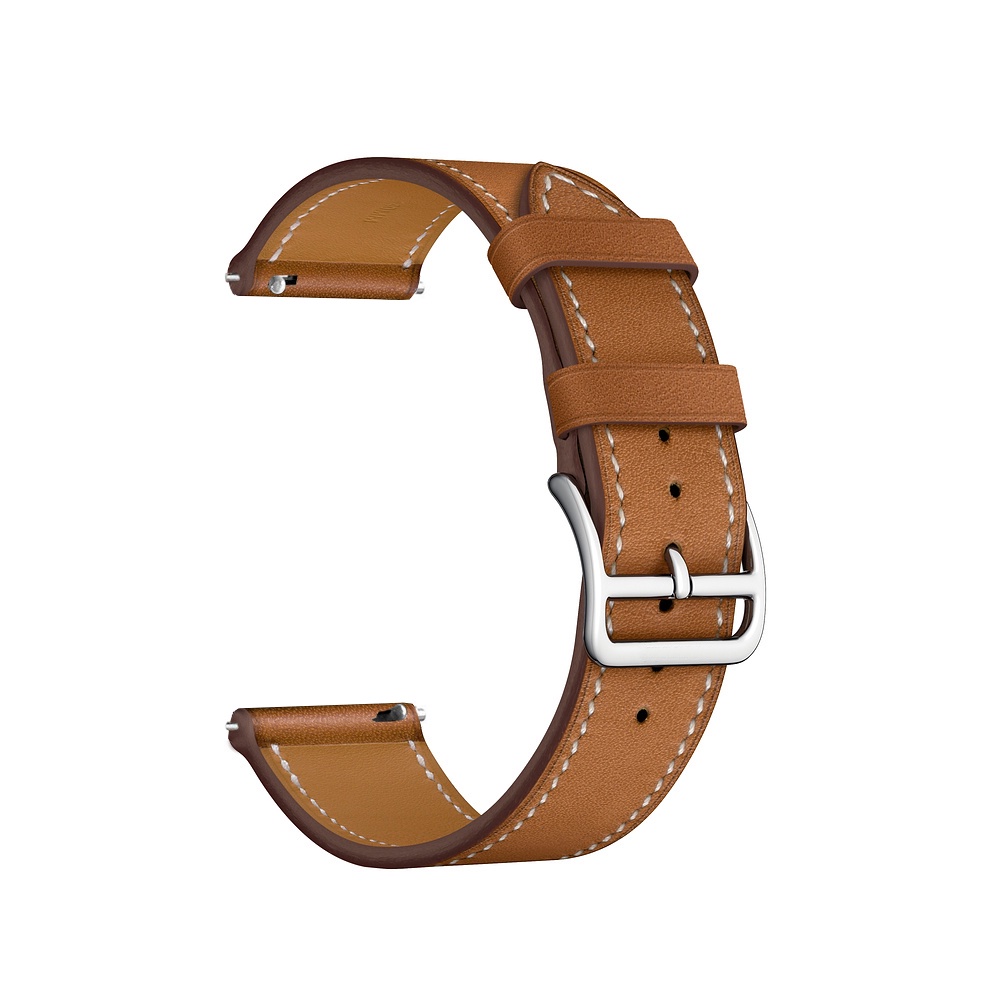 Image of 適用於華米 Huami Amazfit GTS 4 3 2e GTS2 mini智能手錶的錶帶更換皮革錶帶 #3