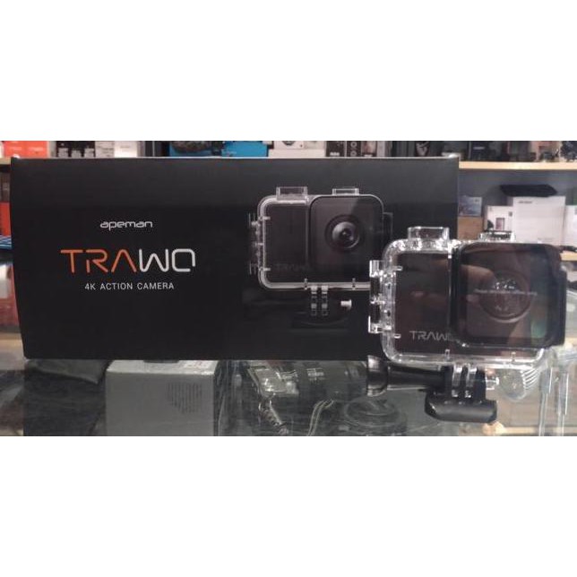 『視界』台灣出貨！公司貨！APEMAN A100 TRAWO 4K運動型攝影機 170度廣角 防水 運動相機