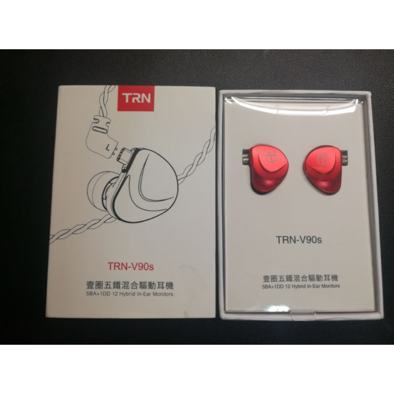 TRN-V90S 一圈五鐵混合驅動耳機 線控版本 二手，9.9成新
