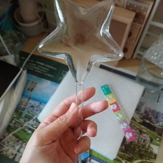 現貨✨星星造型自動澆花器手工玻璃燒製園藝用澆水工具