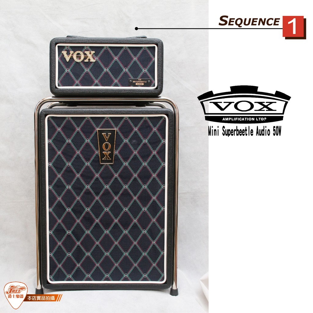 【爵士樂器】公司貨 VOX Mini Superbeetle Audio 50W 藍芽喇叭 電吉他