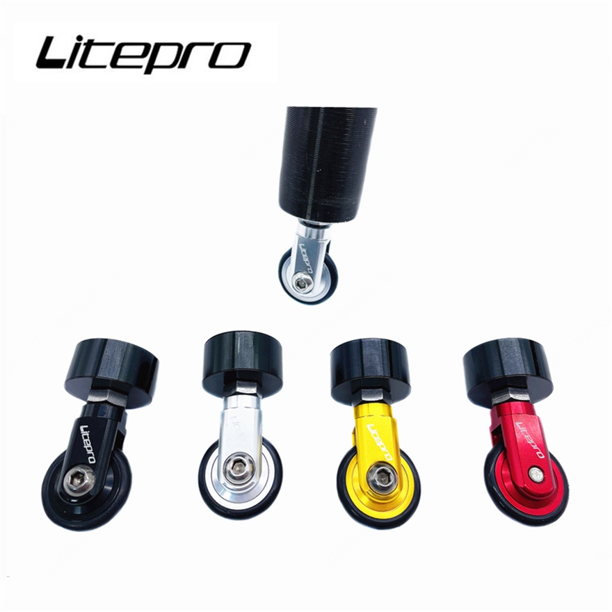 Litepro 折疊自行車座桿K3 車輪,推輪412座管車輪適用於 33.9 毫米自行車
