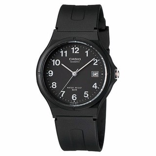 【CASIO】CASIO復古基本款數字指標錶/中性錶MW-59 MW-59-1B 日期顯示 防水 臺灣公司貨保固一年