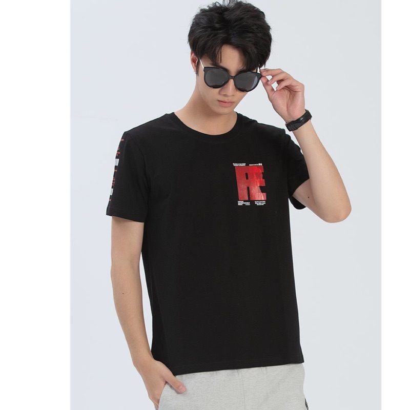 GOES CLUB❄️ 韓版時尚潮流個性T恤（ 黑 ）
