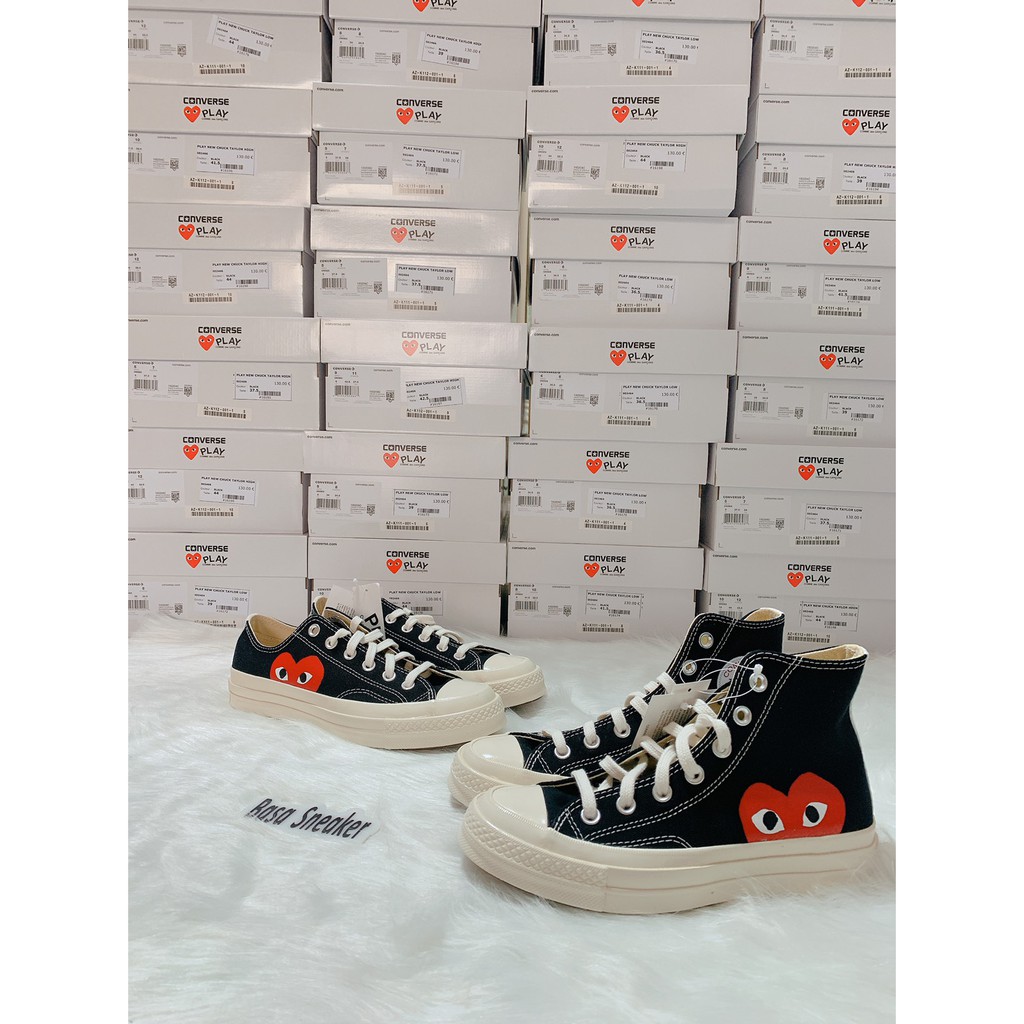 【Basa Sneaker】CONVERSE COMME DES GARCONS PLAY CDG 1970 川久保玲