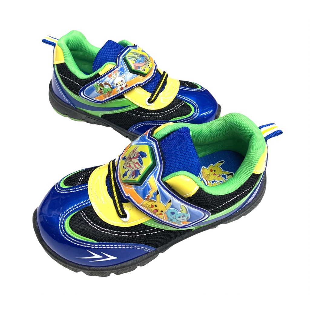 (紀寶)神奇寶貝 皮卡丘 運動鞋 兒童布鞋 卡通鞋 球鞋 跑步鞋 布鞋 透氣布鞋 電燈鞋
