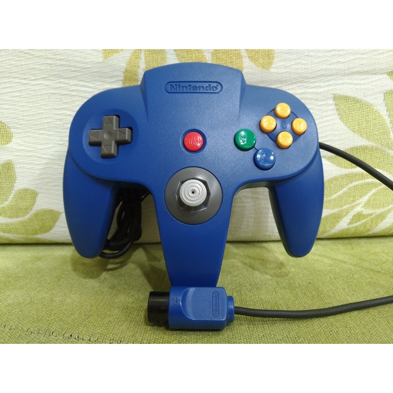 N64 原廠 搖桿 藍 裸裝 手感佳 手把 Nintendo 64