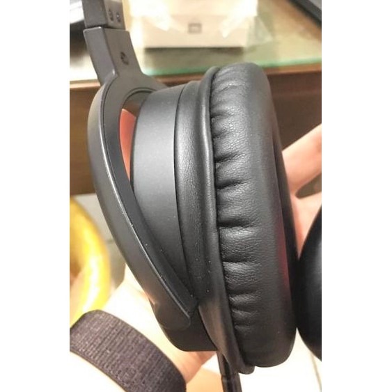 [ 實裝圖 ] 通用型耳機套 耳套  替換耳罩 可用於 HP-800 全罩式 監聽級耳機