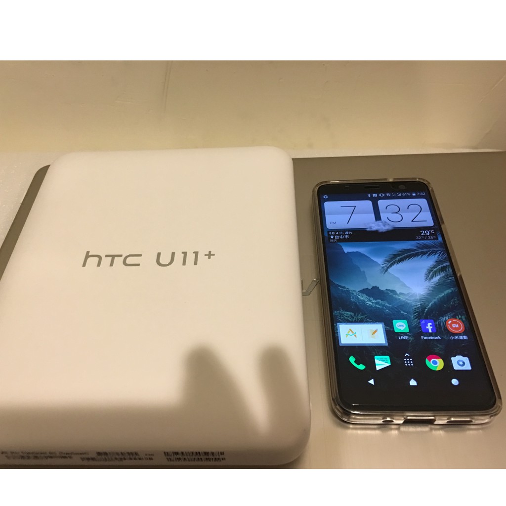 HTC U11 Plus U11+ 6G/128G 透視黑