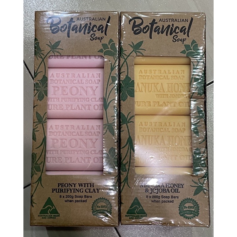 代購 好市多 澳洲植物精油香皂Botanical soap 牡丹 蜂蜜