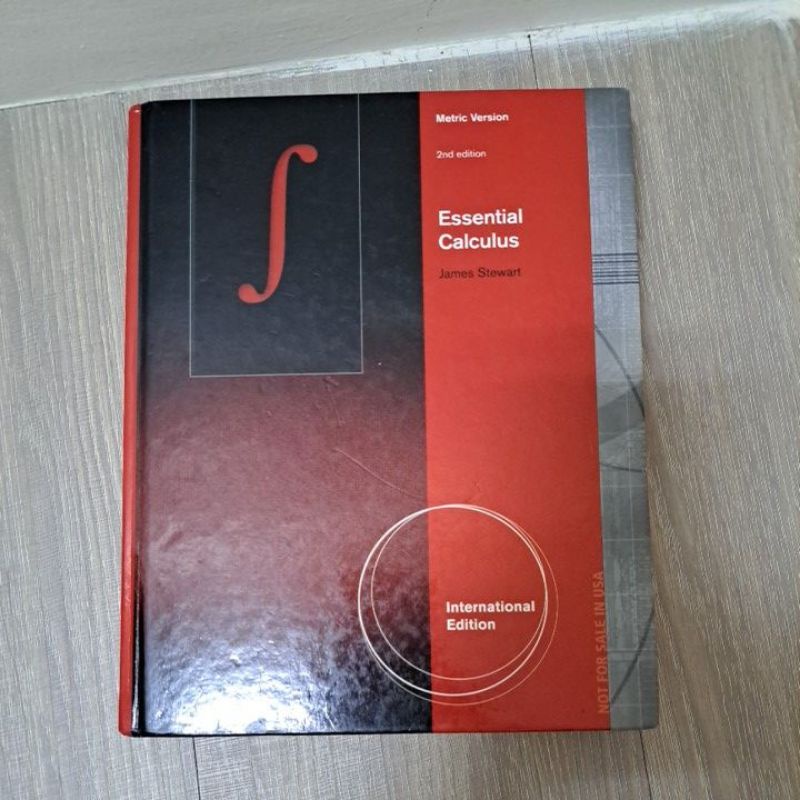 essential calculus 2nd edition 大學微積分用書
