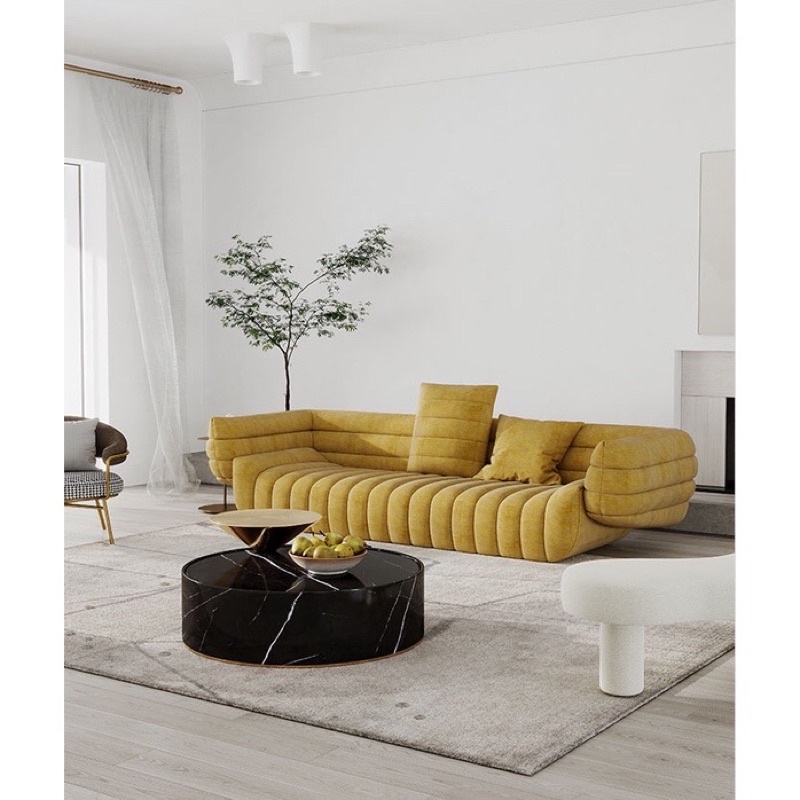 含運含安裝！北歐現代簡約創意極簡客廳沙發，現代極簡風格設計以功能性為主，線條流暢，色彩強烈對比，捨棄傳統的臃腫與笨重，不