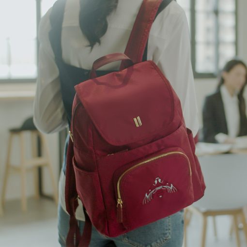 ☆SUMDEX☆人體工學設計 高級後背包 網路最低價 經典 商務 後背包 都會 筆電包 飛蛾 715PR-MT 紅色