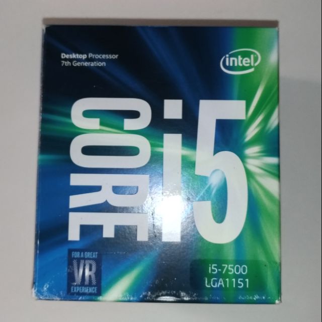 INTEL i5 7500 3.8G CPU + 原廠風扇