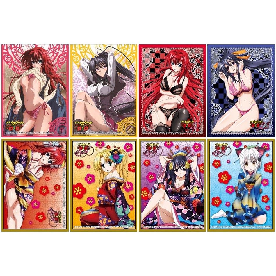 單張卡套 Dxd High School 惡魔高校 莉雅絲愛西亞姬島朱乃塔城小貓 蝦皮購物