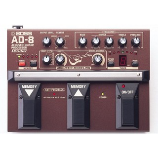 BOSS AD-8 AD8 民謠吉他 Preamp 前級放大效果器[唐尼樂器]