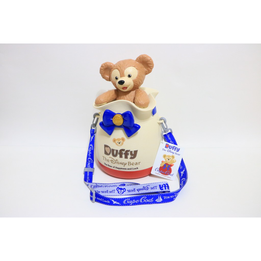 日本 迪士尼海洋DisneySea 達菲熊 Duffy Bear 爆米花桶