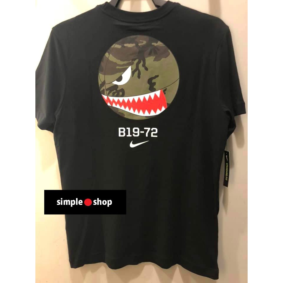 【Simple Shop】Nike DNA 口袋籃球T恤 鯊魚T NIKE短袖 鯊魚迷彩 黑 CJ6197-010