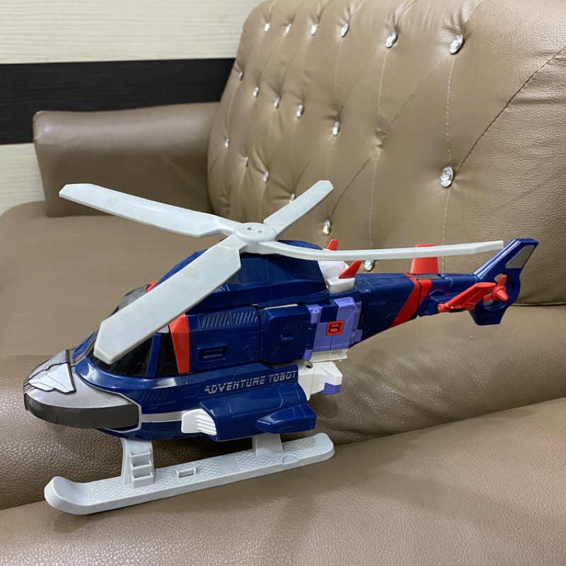 麗嬰國際正版 韓國TOBOT 機器戰士 冒險Y 大型版 直升機 變形機器玩具車 托寶兄弟 變形金剛 正版商品