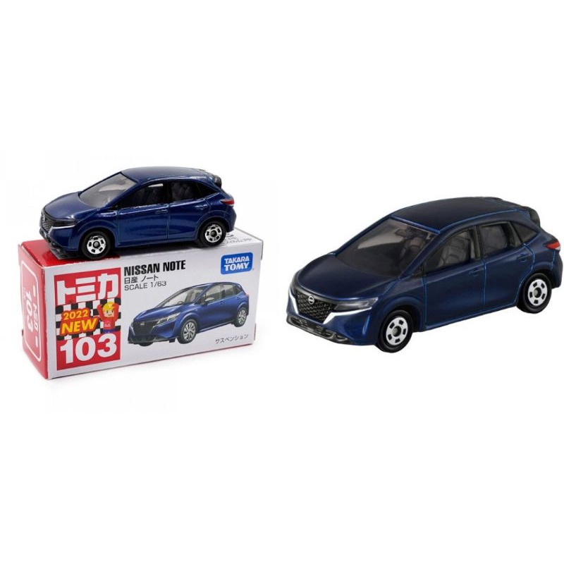 牛牛ㄉ媽*日本進口正TKR TOMY 多美小汽車 模型小車 日產 NISSAN NOTE No.103 現貨 1/63 