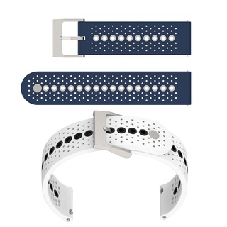 【運動矽膠錶帶】三星 Galaxy Watch5 44mm R910 R915 錶帶寬度20mm 雙色 透氣 腕帶
