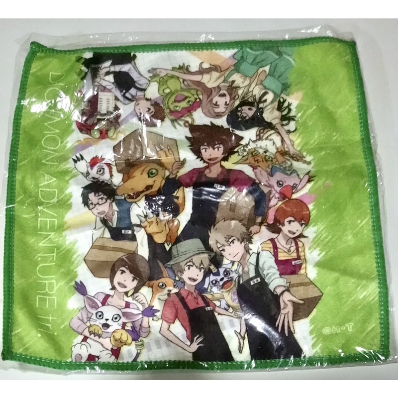 數碼寶貝 日本LB限定 毛巾 八神太一 八神光 嘉兒 阿和 石田大和 高石岳 阿武 劇場版 光子郎 美美 迪路獸 亞古獸