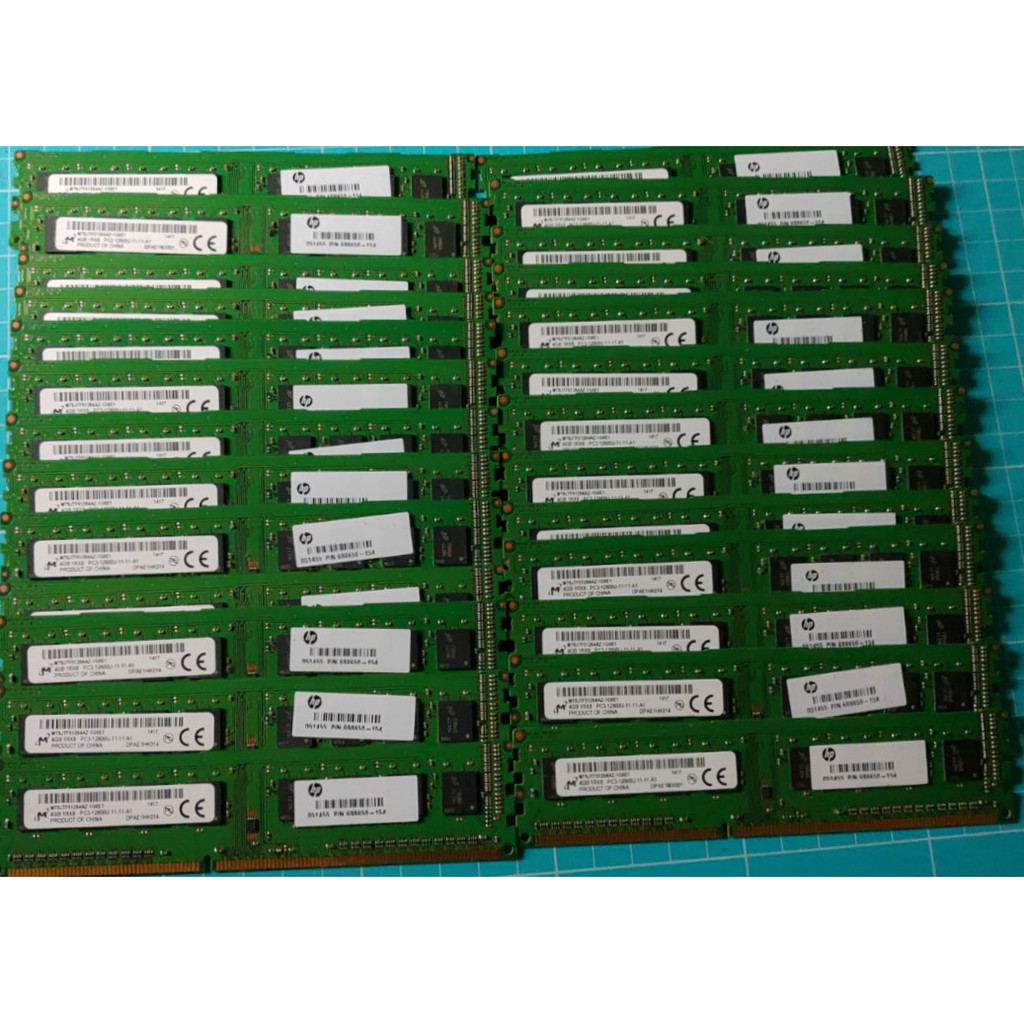 【桌上型DDR3記憶體】美光4G 1RX8 PC3-12800U / 1600 / 單面