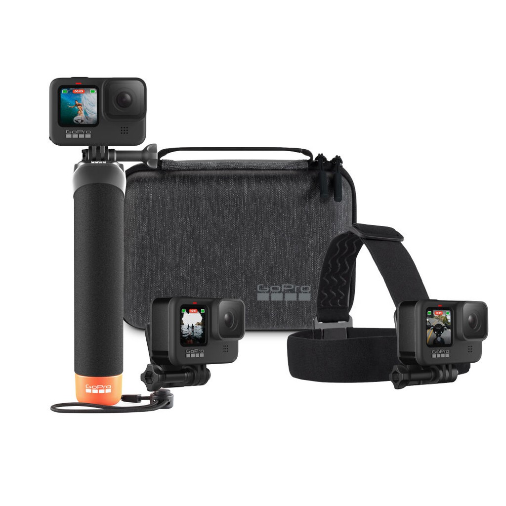 GoPro HERO10 運動套件2.0 原廠 AKTES-002 漂浮手把 收納包 頭部綁帶 相機專家 公司貨