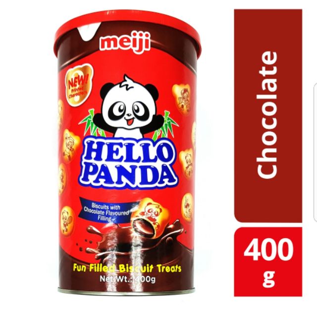 明治Meiji HELLO PANDA 貓熊夾心餅乾 巧克力