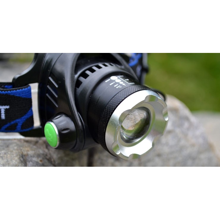 (可成購物)美國原廠XM-L2...USB充電 超強光3000流明18650頭燈伸縮變焦行動電源登山釣魚露營燈搜索救助