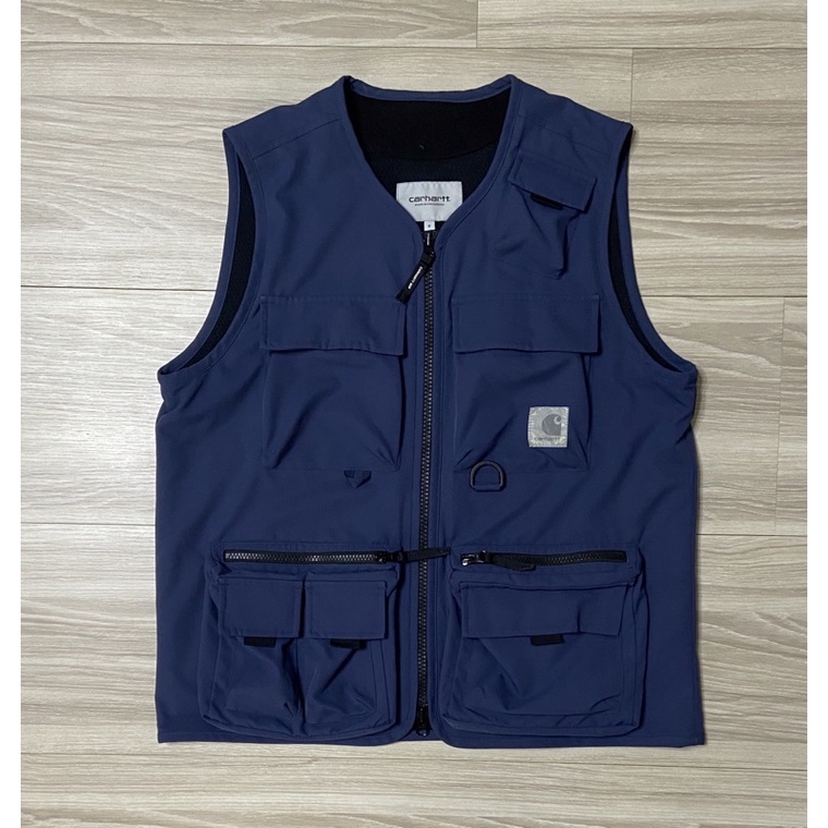 Carhartt Elmwood vest 戰術背心 3m 反光 藍色