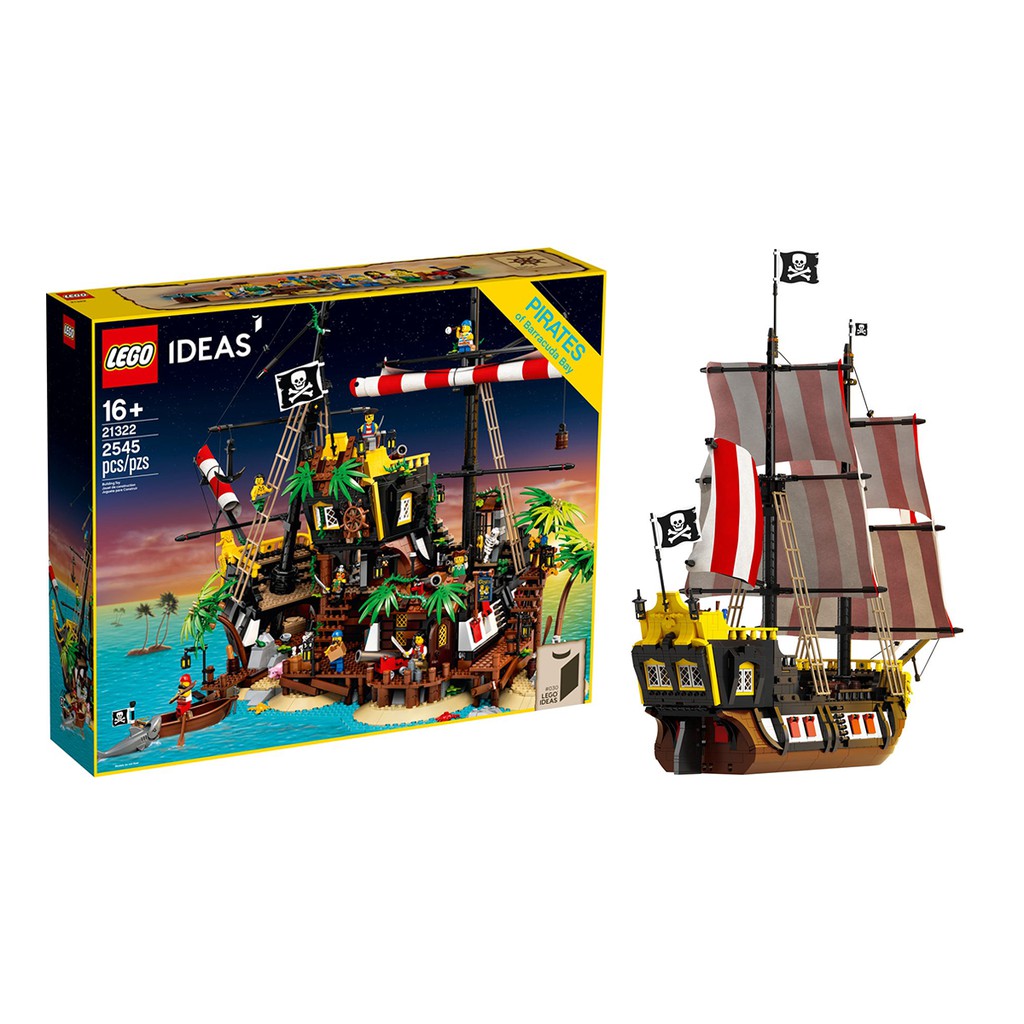 現貨 LEGO 樂高 21322 Ideas 系列 梭魚灣海盜 全新未拆 公司貨