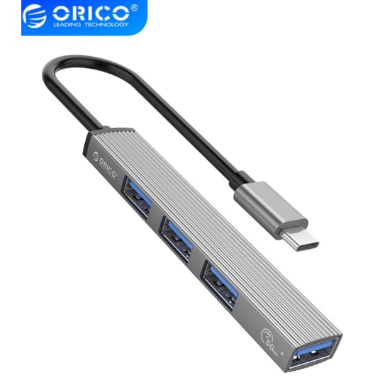 @淡水硬漢@台灣現貨 ORICO Type-C轉USB3.0分線器 轉換器 4口HUB集線器 轉接頭 分線器 轉接頭