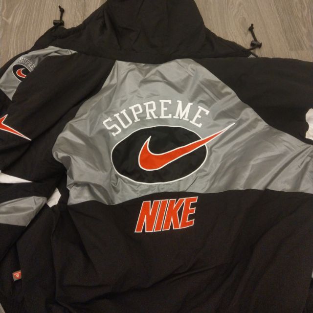 Supreme x Nike Hooded Sport Jacket 復古外套 銀子彈