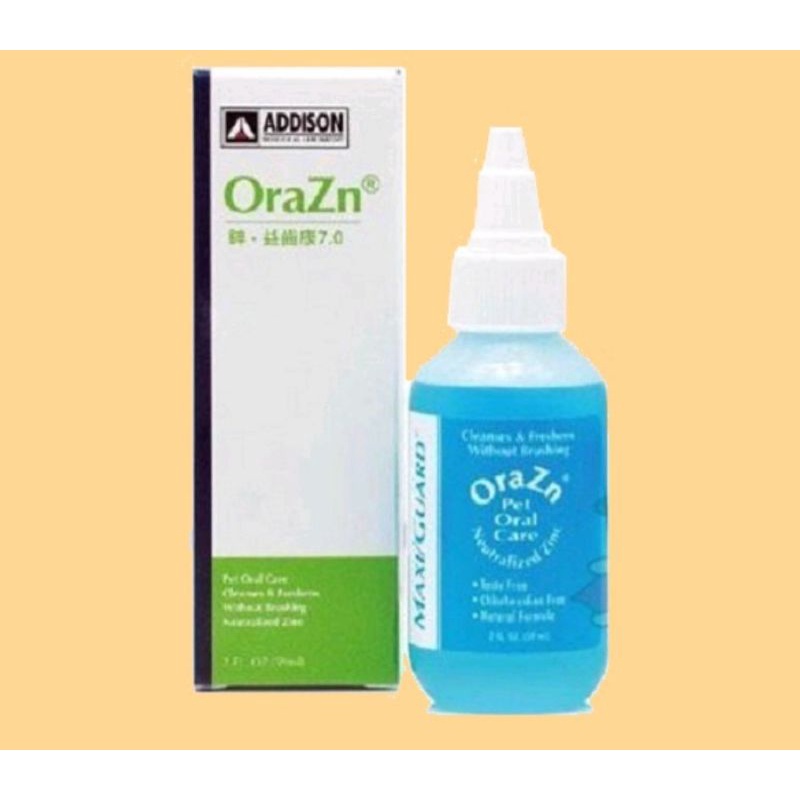 美國 ADDISON®鋅. 益齒康7.0 OraZn 59ml瓶裝/ $250元