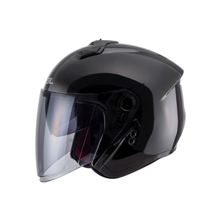 【SOL Helmets】SO-XP開放式安全帽 (素色_素黑) ｜ SOL安全帽官方商城