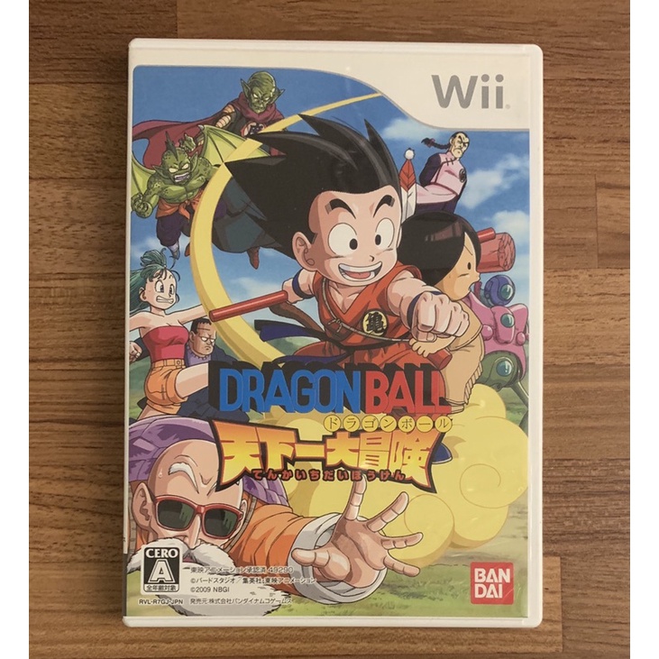 Wii 七龍珠 天下第一大冒險 正版遊戲片 原版光碟 日文版 二手片 中古片 任天堂