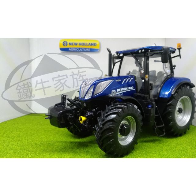 【現貨】UH 農機 拖拉機 火犁仔 曳引機 NEW HOLLAND T7.225 BLUE POWER 合金模型