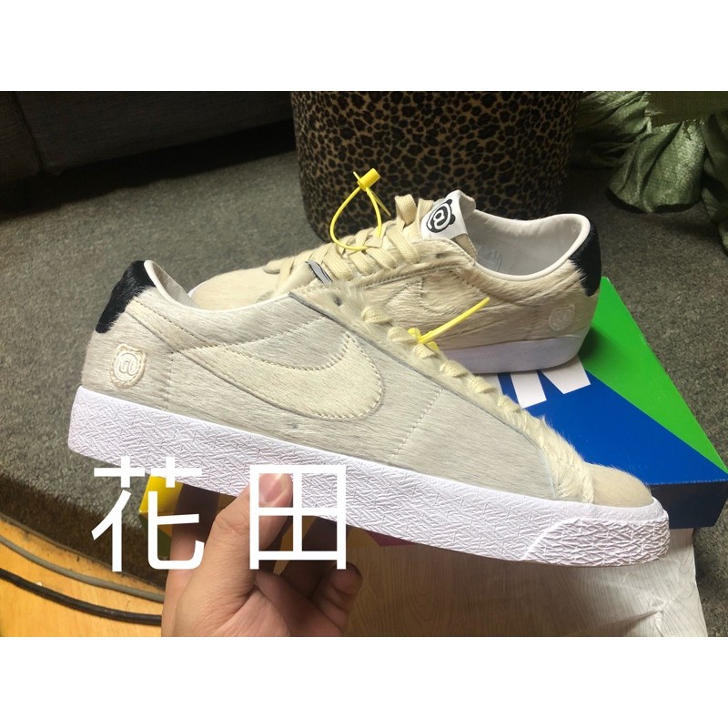 花田 US10現貨 NIKE SB BLAZER LOW BEARBRICK 積木熊聯名 馬毛 CZ4620-200