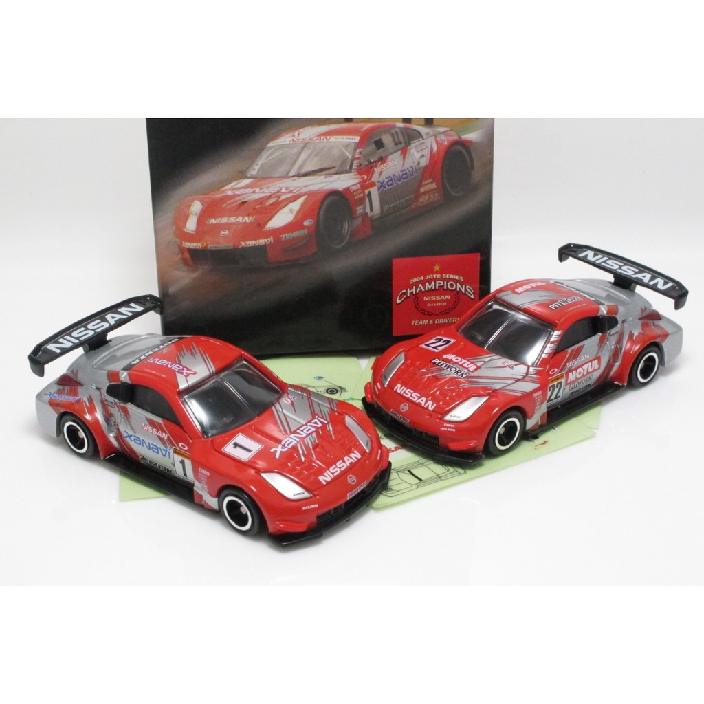 ☆♡星綺寶寶♡☆TOMICA IIADO特注 2004年 JGTC NISMO冠軍車隊紀念車組350Z